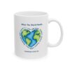 "What the World Needs..." Ceramic Mug right side
