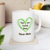 "You are Loved Seen & Never Alone" Ceramic Mug on kitchen counter