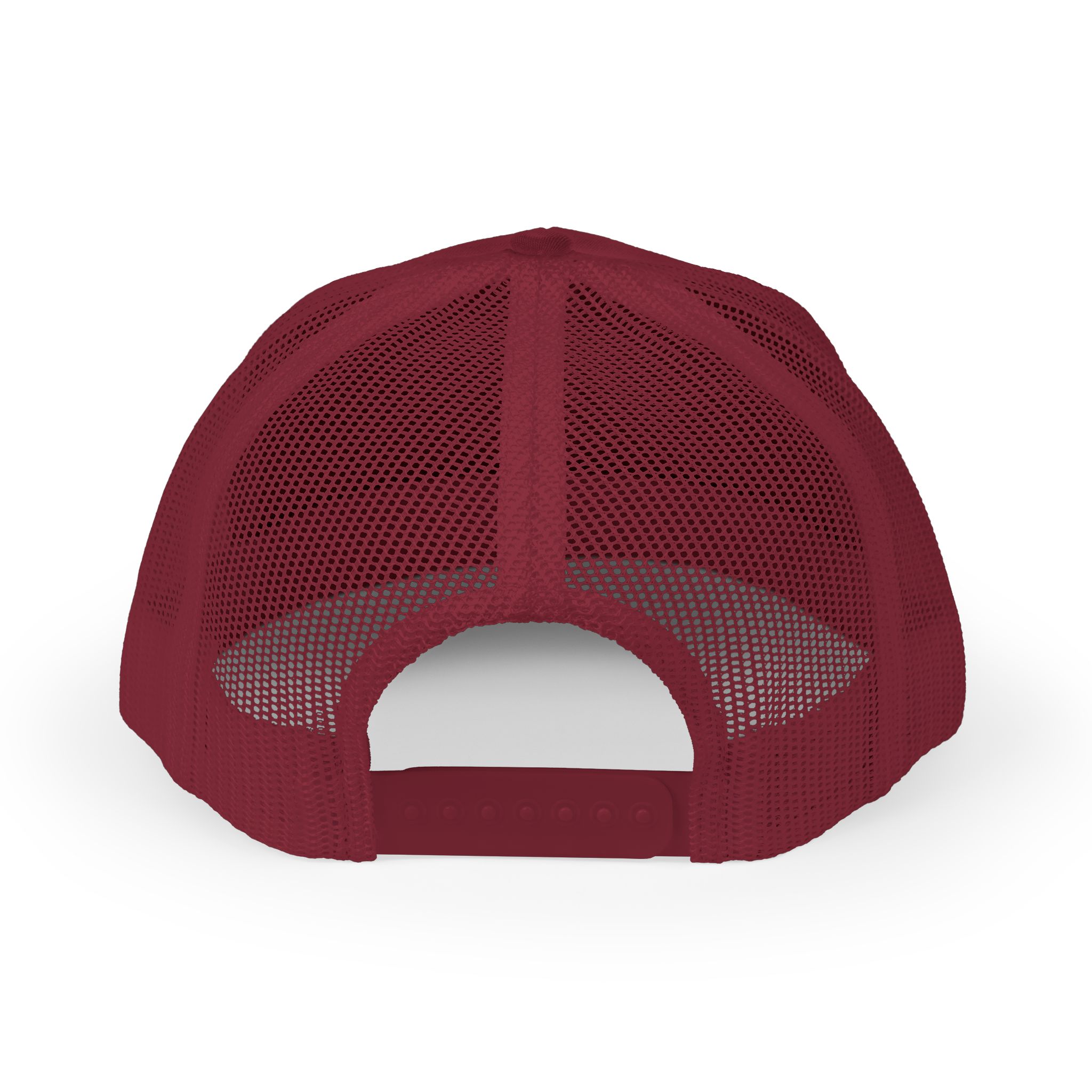 Trucker Cap in Cranberry back view
