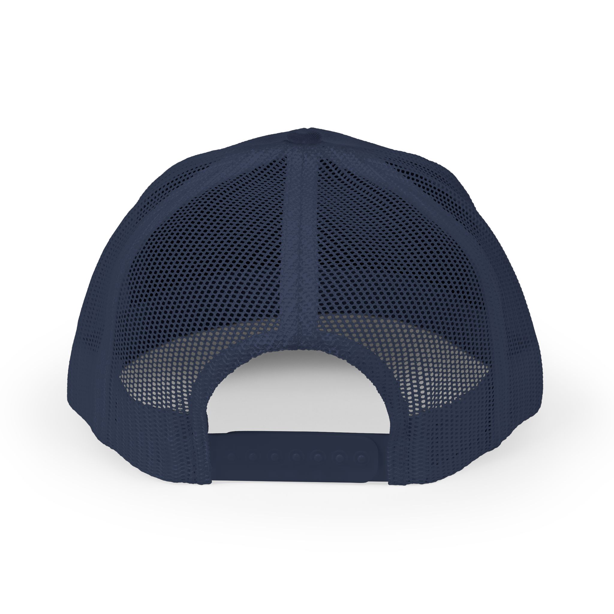 Trucker Cap in Navy back view