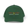 "Brain Storm Migraine Edition" Embroidered Trucker Cap in in Evergreen (Both) front view