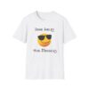 some smiles hide struggles short sleeve tee white