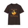 some smiles hide struggles short sleeve tee dark chocolate