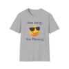 some smiles hide struggles short sleeve tee sport gray