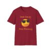 some smiles hide struggles short sleeve tee cardinal red